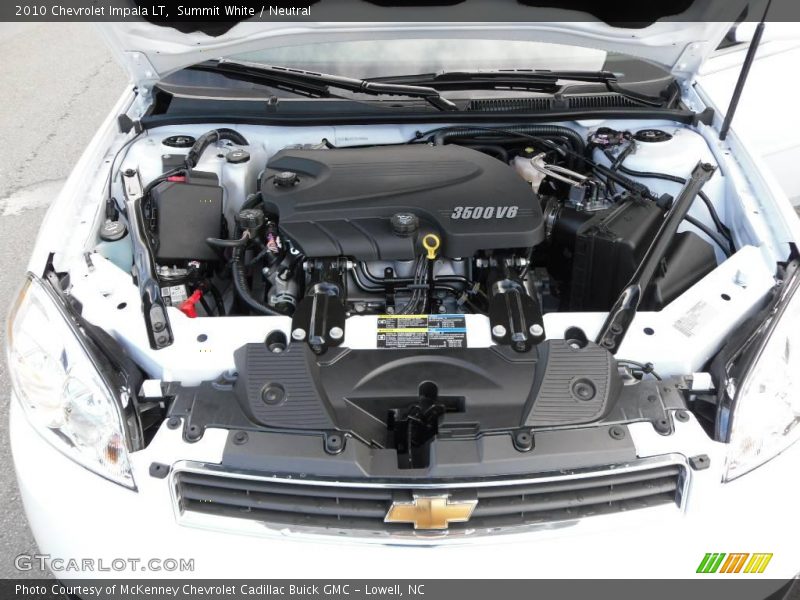 Summit White / Neutral 2010 Chevrolet Impala LT