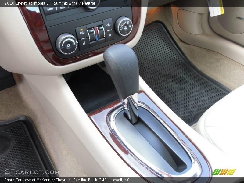 Summit White / Neutral 2010 Chevrolet Impala LT