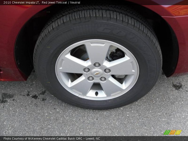 Red Jewel Tintcoat / Neutral 2010 Chevrolet Impala LT