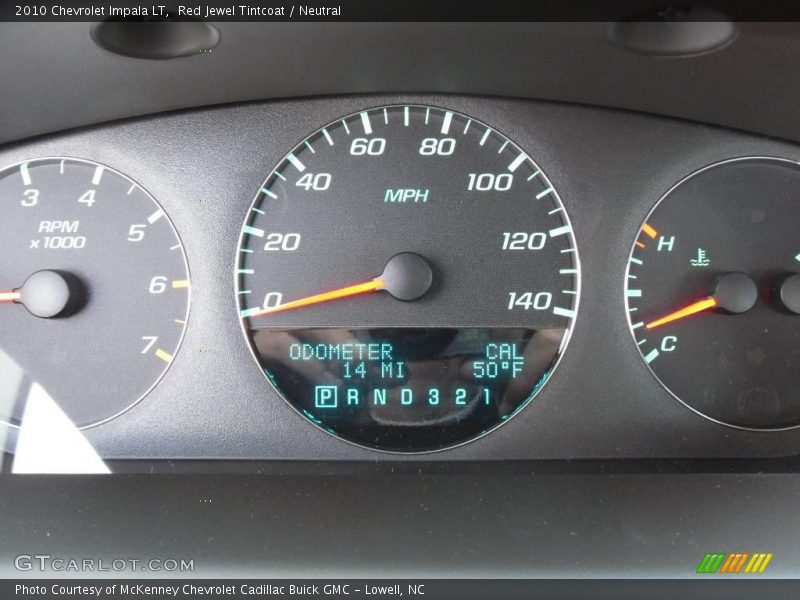 Red Jewel Tintcoat / Neutral 2010 Chevrolet Impala LT