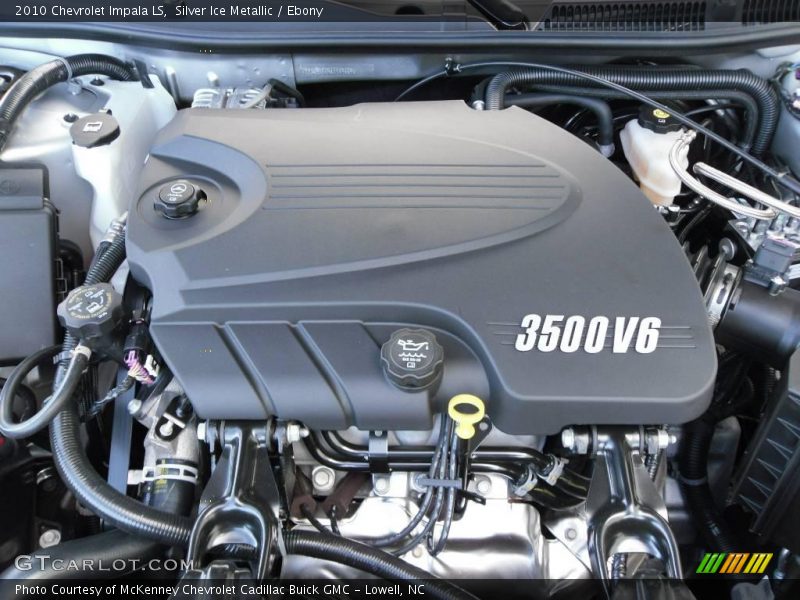 Silver Ice Metallic / Ebony 2010 Chevrolet Impala LS