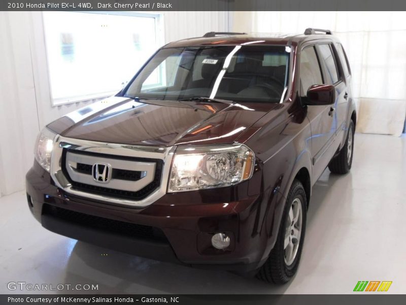 Dark Cherry Pearl / Black 2010 Honda Pilot EX-L 4WD