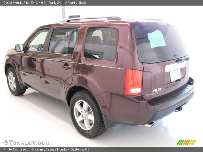 Dark Cherry Pearl / Black 2010 Honda Pilot EX-L 4WD