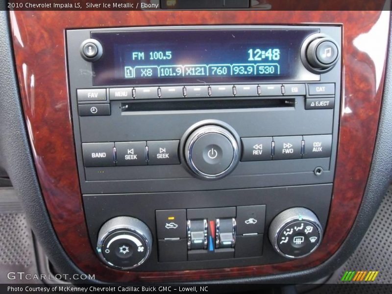 Silver Ice Metallic / Ebony 2010 Chevrolet Impala LS
