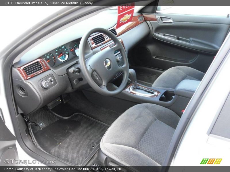 Silver Ice Metallic / Ebony 2010 Chevrolet Impala LS