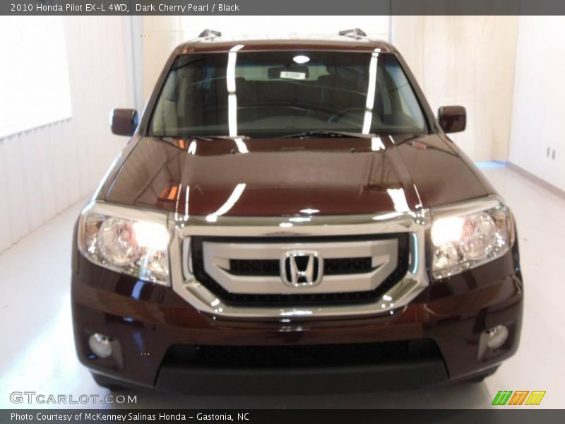 Dark Cherry Pearl / Black 2010 Honda Pilot EX-L 4WD