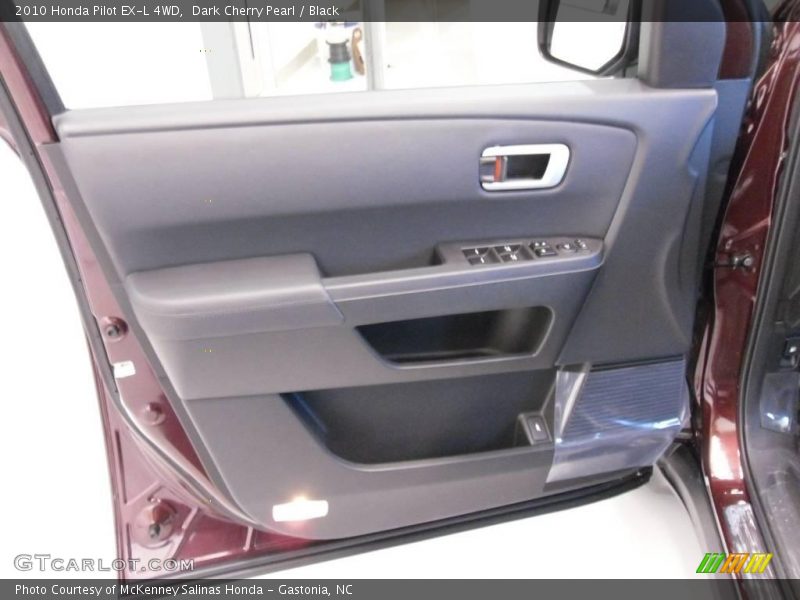 Dark Cherry Pearl / Black 2010 Honda Pilot EX-L 4WD