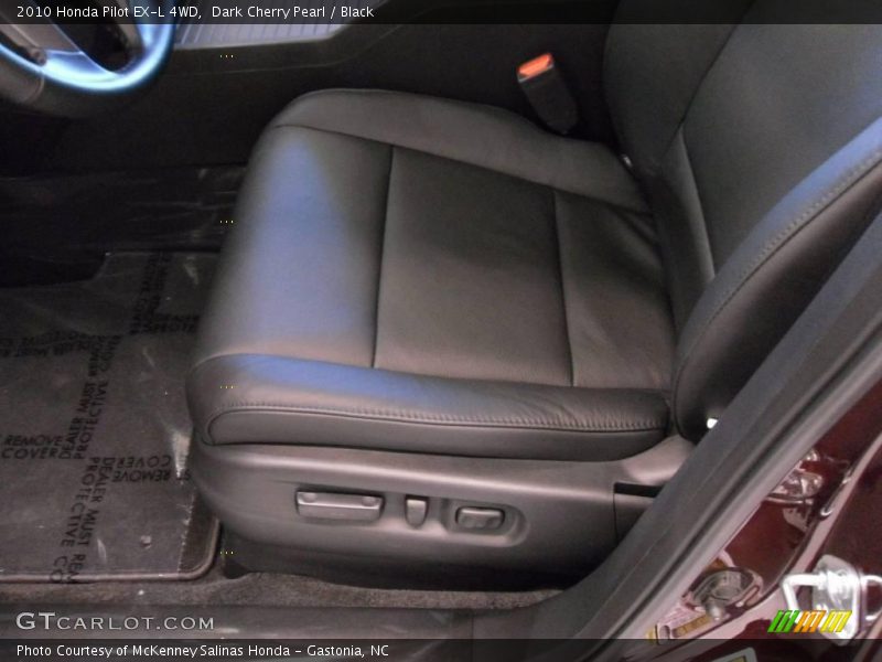 Dark Cherry Pearl / Black 2010 Honda Pilot EX-L 4WD