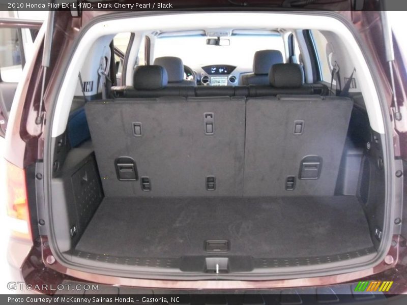Dark Cherry Pearl / Black 2010 Honda Pilot EX-L 4WD