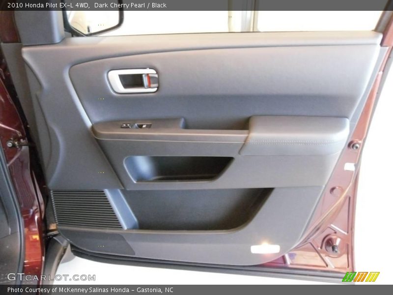 Dark Cherry Pearl / Black 2010 Honda Pilot EX-L 4WD