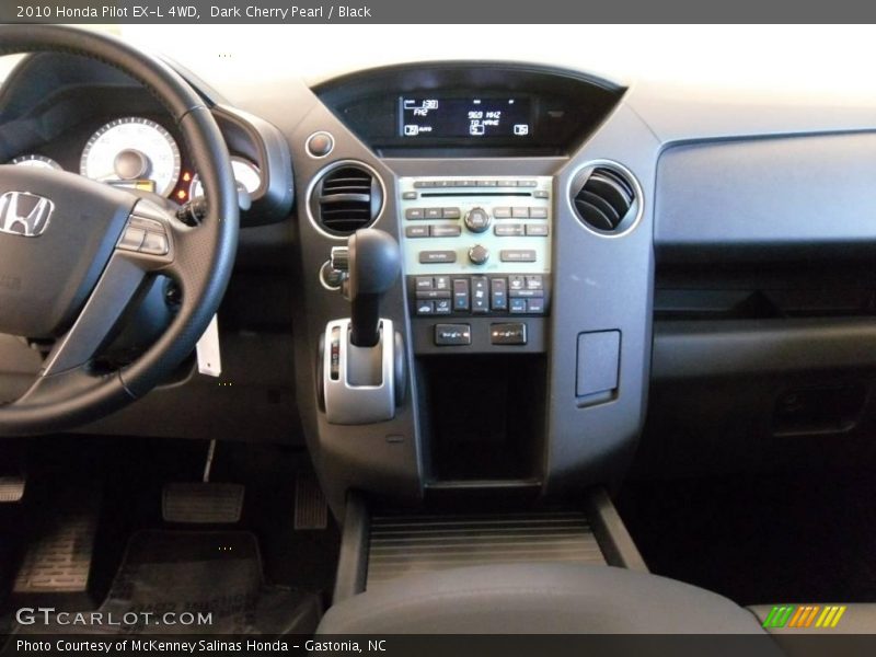 Dark Cherry Pearl / Black 2010 Honda Pilot EX-L 4WD