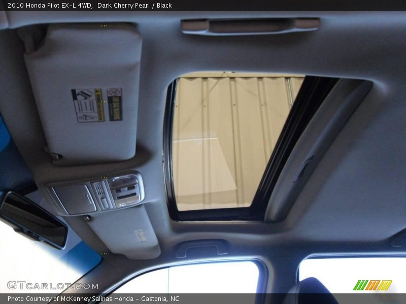 Dark Cherry Pearl / Black 2010 Honda Pilot EX-L 4WD