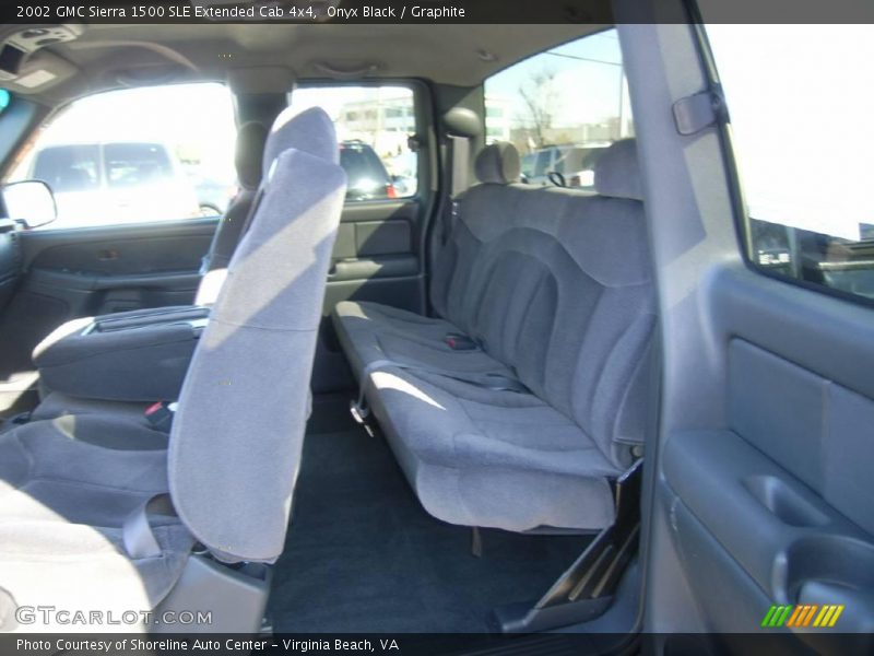 Onyx Black / Graphite 2002 GMC Sierra 1500 SLE Extended Cab 4x4