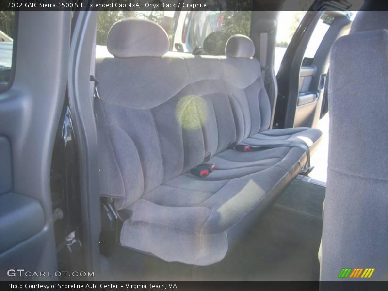 Onyx Black / Graphite 2002 GMC Sierra 1500 SLE Extended Cab 4x4
