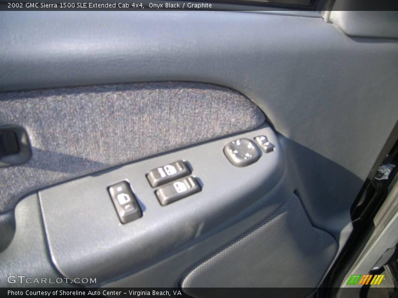 Onyx Black / Graphite 2002 GMC Sierra 1500 SLE Extended Cab 4x4