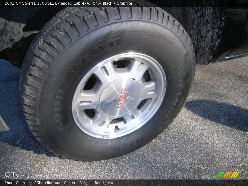 Onyx Black / Graphite 2002 GMC Sierra 1500 SLE Extended Cab 4x4