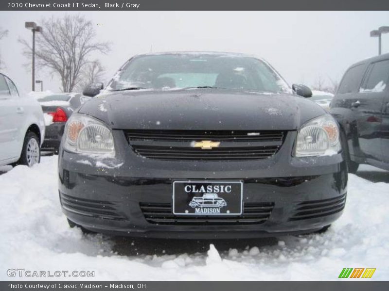 Black / Gray 2010 Chevrolet Cobalt LT Sedan