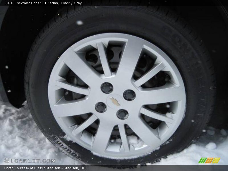 Black / Gray 2010 Chevrolet Cobalt LT Sedan