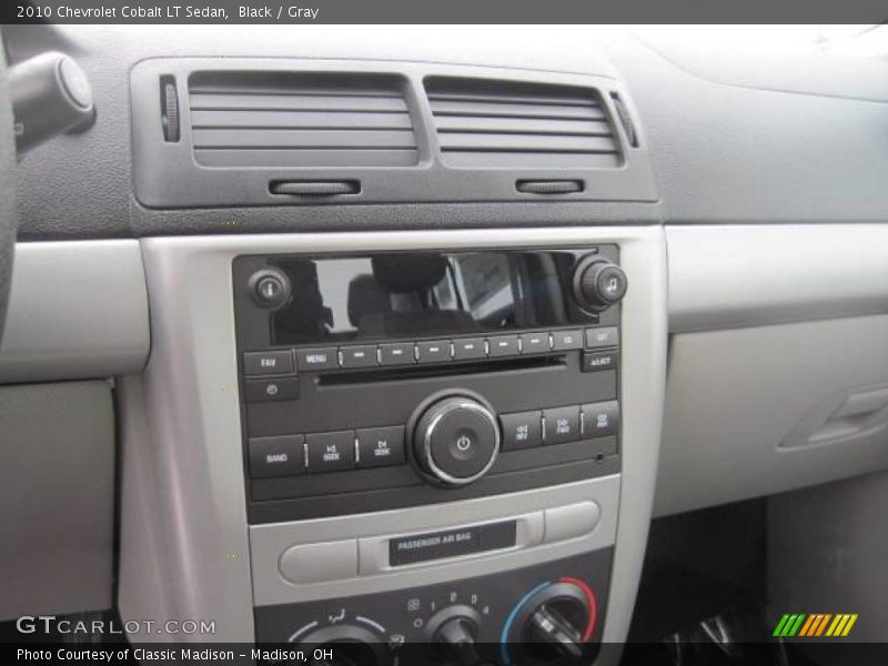 Black / Gray 2010 Chevrolet Cobalt LT Sedan