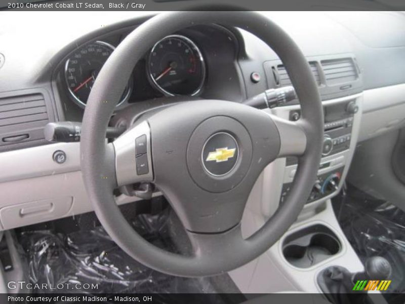 Black / Gray 2010 Chevrolet Cobalt LT Sedan