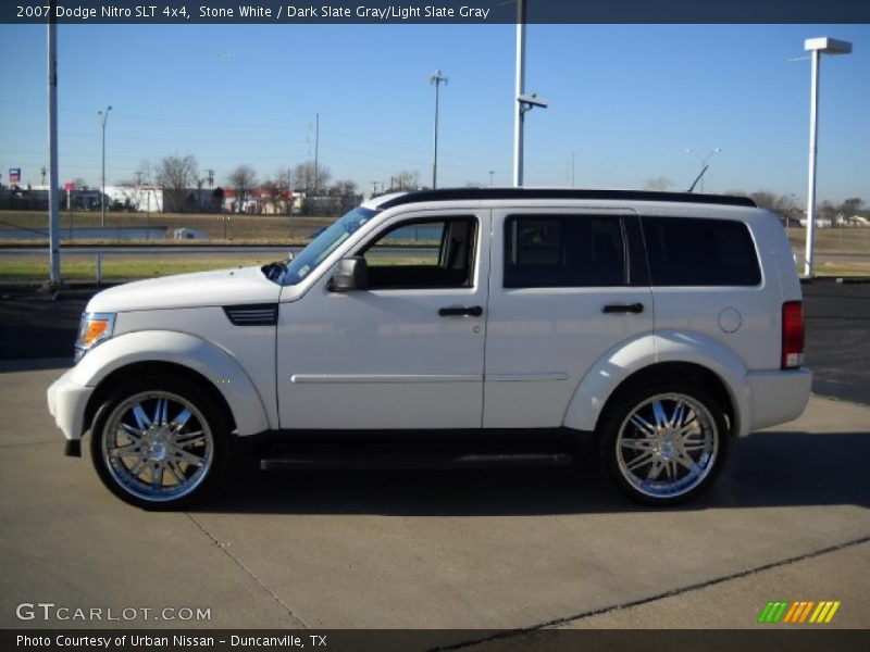 Stone White / Dark Slate Gray/Light Slate Gray 2007 Dodge Nitro SLT 4x4
