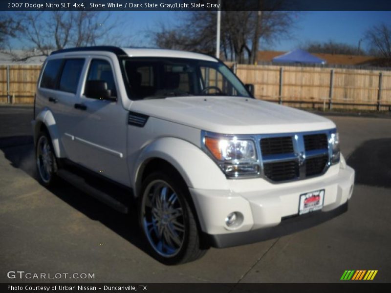Stone White / Dark Slate Gray/Light Slate Gray 2007 Dodge Nitro SLT 4x4