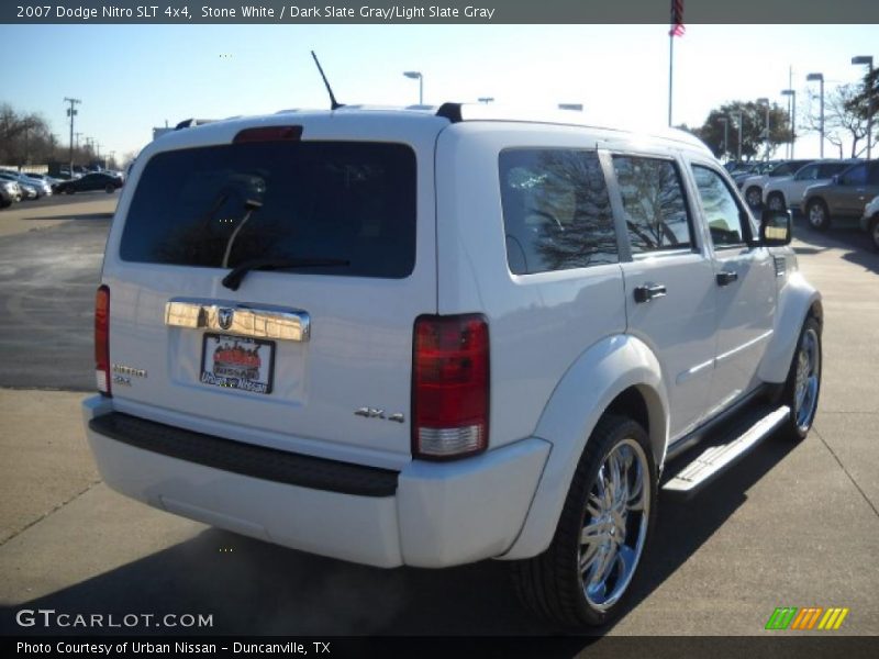 Stone White / Dark Slate Gray/Light Slate Gray 2007 Dodge Nitro SLT 4x4