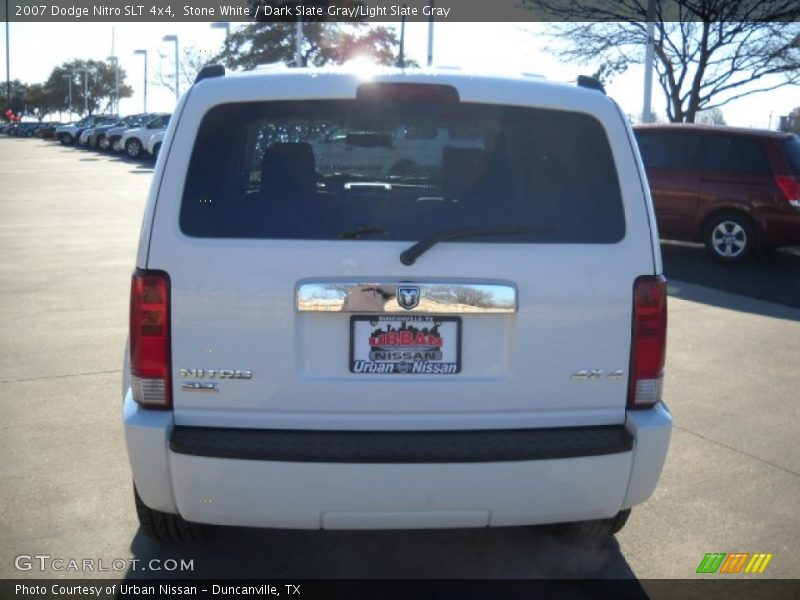 Stone White / Dark Slate Gray/Light Slate Gray 2007 Dodge Nitro SLT 4x4
