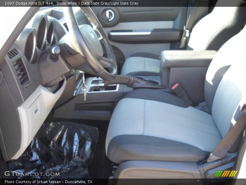 Stone White / Dark Slate Gray/Light Slate Gray 2007 Dodge Nitro SLT 4x4