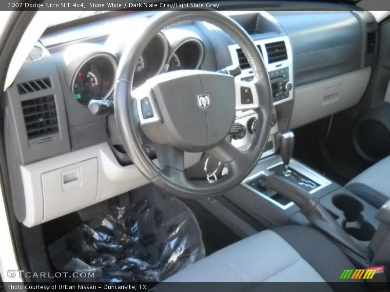 Stone White / Dark Slate Gray/Light Slate Gray 2007 Dodge Nitro SLT 4x4