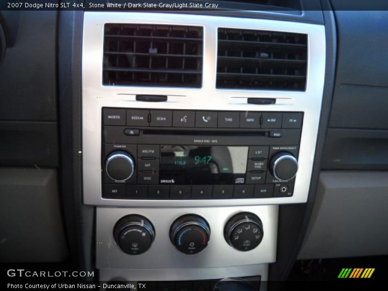 Stone White / Dark Slate Gray/Light Slate Gray 2007 Dodge Nitro SLT 4x4