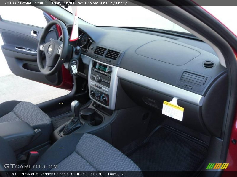 Crystal Red Tintcoat Metallic / Ebony 2010 Chevrolet Cobalt LT Sedan