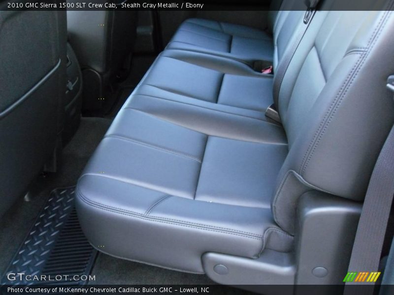 Stealth Gray Metallic / Ebony 2010 GMC Sierra 1500 SLT Crew Cab