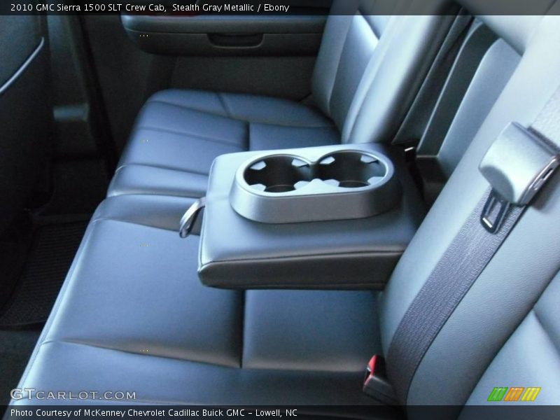 Stealth Gray Metallic / Ebony 2010 GMC Sierra 1500 SLT Crew Cab