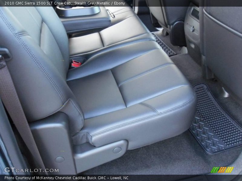 Stealth Gray Metallic / Ebony 2010 GMC Sierra 1500 SLT Crew Cab