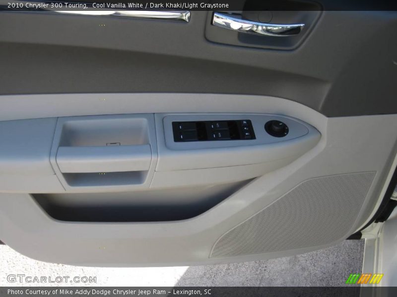 Cool Vanilla White / Dark Khaki/Light Graystone 2010 Chrysler 300 Touring