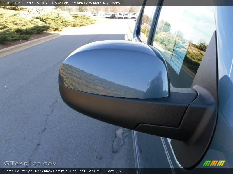 Stealth Gray Metallic / Ebony 2010 GMC Sierra 1500 SLT Crew Cab