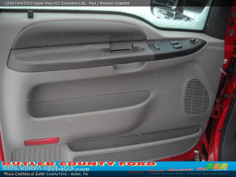 Red / Medium Graphite 1999 Ford F250 Super Duty XLT Extended Cab
