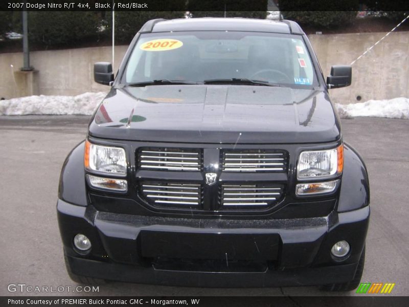 Black / Red/Black 2007 Dodge Nitro R/T 4x4