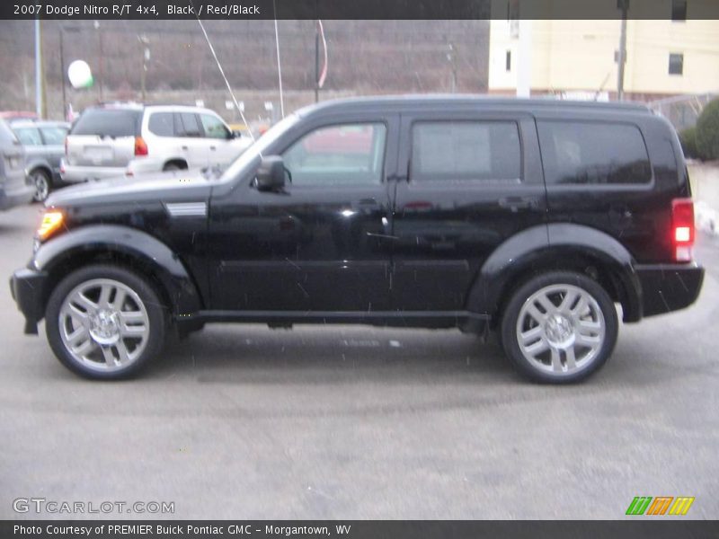 Black / Red/Black 2007 Dodge Nitro R/T 4x4