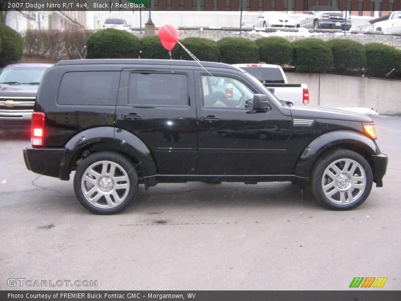 Black / Red/Black 2007 Dodge Nitro R/T 4x4
