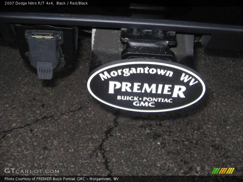 Black / Red/Black 2007 Dodge Nitro R/T 4x4