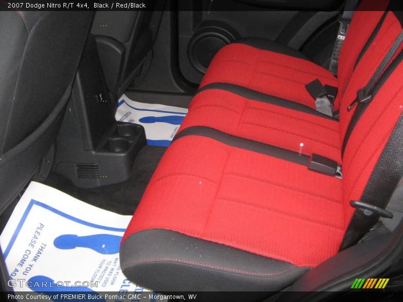 Black / Red/Black 2007 Dodge Nitro R/T 4x4