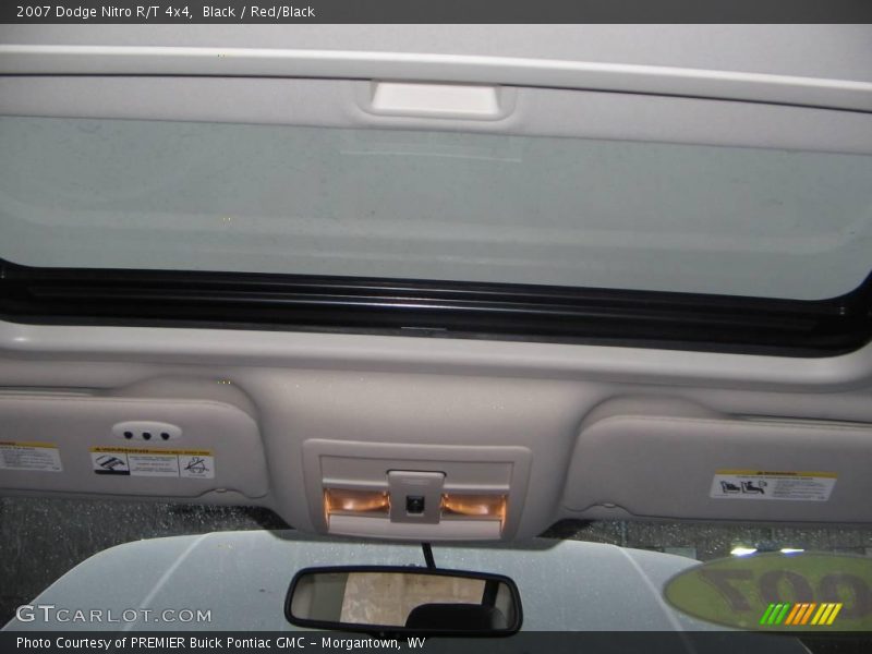 Black / Red/Black 2007 Dodge Nitro R/T 4x4