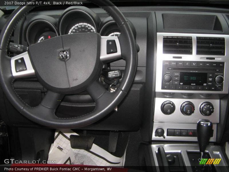 Black / Red/Black 2007 Dodge Nitro R/T 4x4
