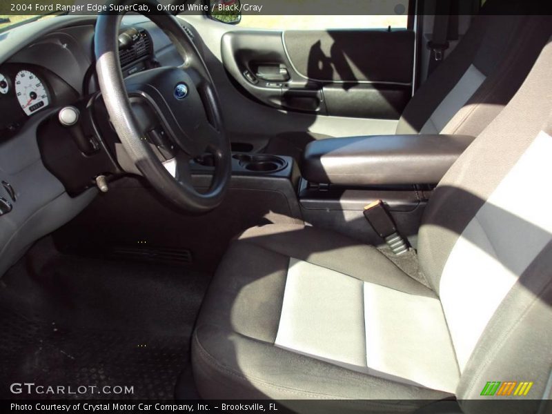 Oxford White / Black/Gray 2004 Ford Ranger Edge SuperCab