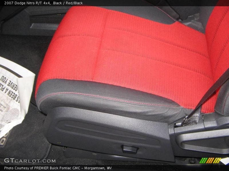 Black / Red/Black 2007 Dodge Nitro R/T 4x4