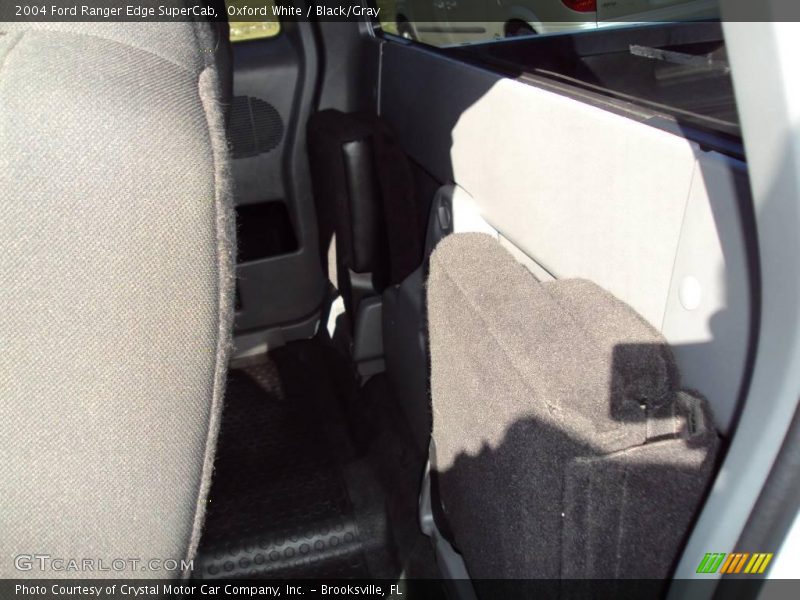 Oxford White / Black/Gray 2004 Ford Ranger Edge SuperCab