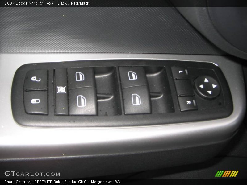 Black / Red/Black 2007 Dodge Nitro R/T 4x4
