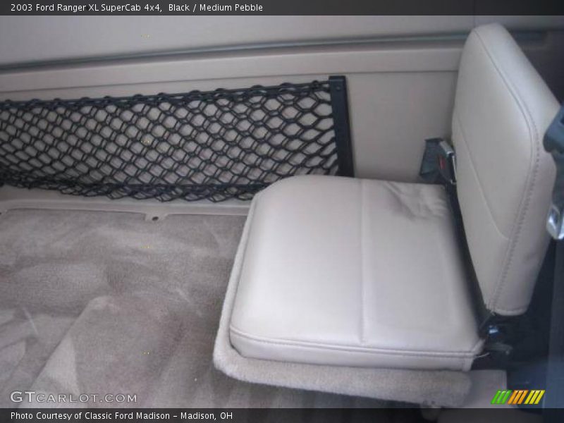 Black / Medium Pebble 2003 Ford Ranger XL SuperCab 4x4